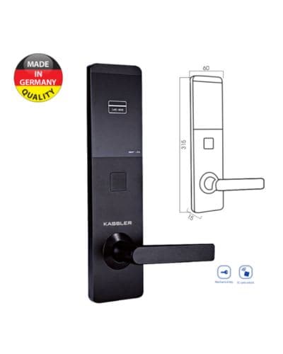 Khóa điện tử Kassler KL-393 – Chất liệu Titan siêu bền