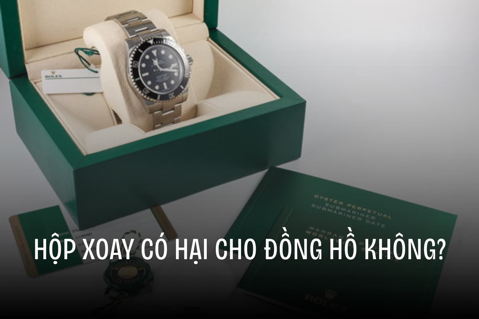 Hộp xoay có hại cho đồng hồ không? Góc nhìn đúng dành cho người yêu đồng hồ cơ